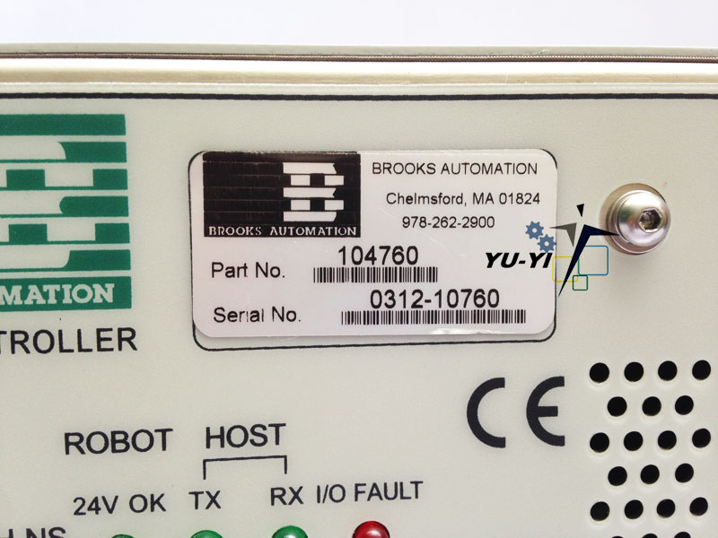 BROOKS AUTOMATION SERIES 8 CONTROLLER 104760 - PLC DCS SERVO BROOKS AUTOMATION SERIES 8 CONTROLLER 104760 - PLC DCS SERVO